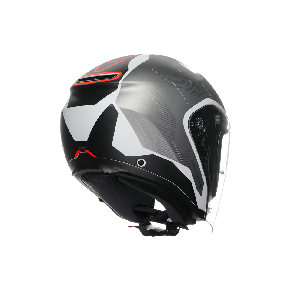 AGV Irides E2206 - Trieste Matt Black/white/red