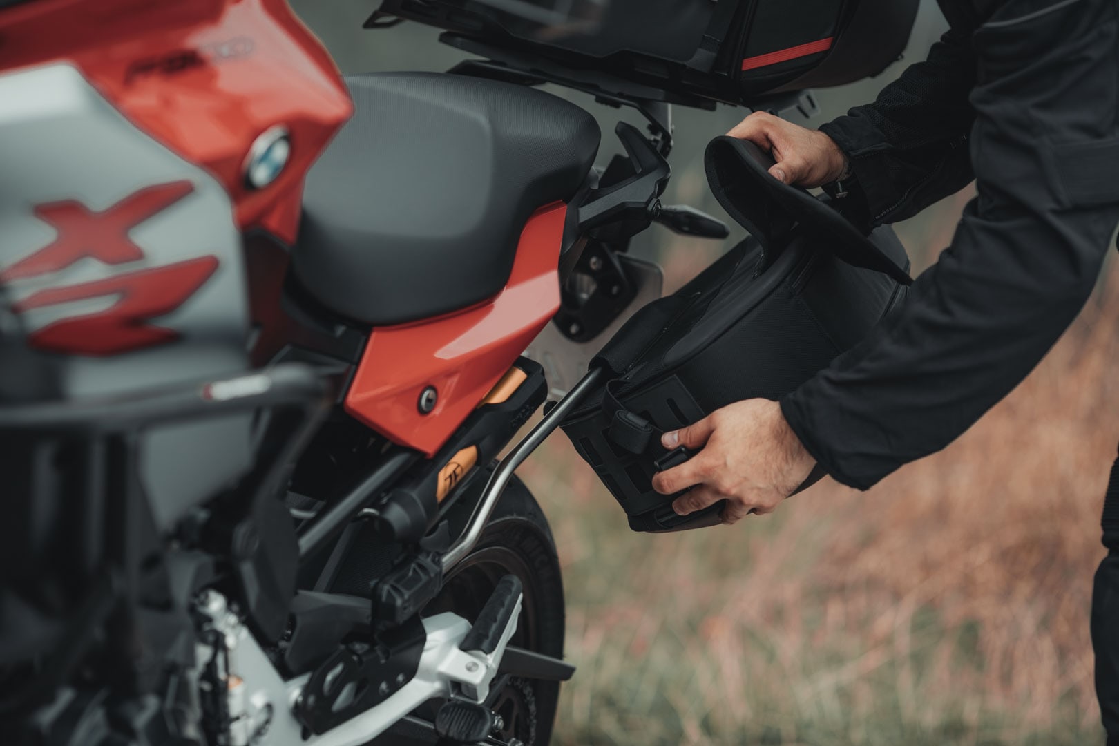 Sada bočných tašiek SW-Motech PRO Blaze H, čierna. Kawasaki Z H2 (19-).