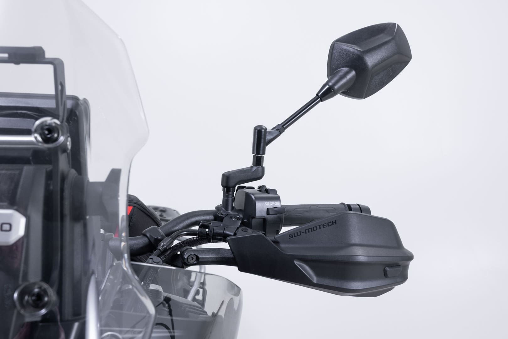 SW-Motech Mirror Extension Black. Cfmoto 700mt / 800mt-x (24-).