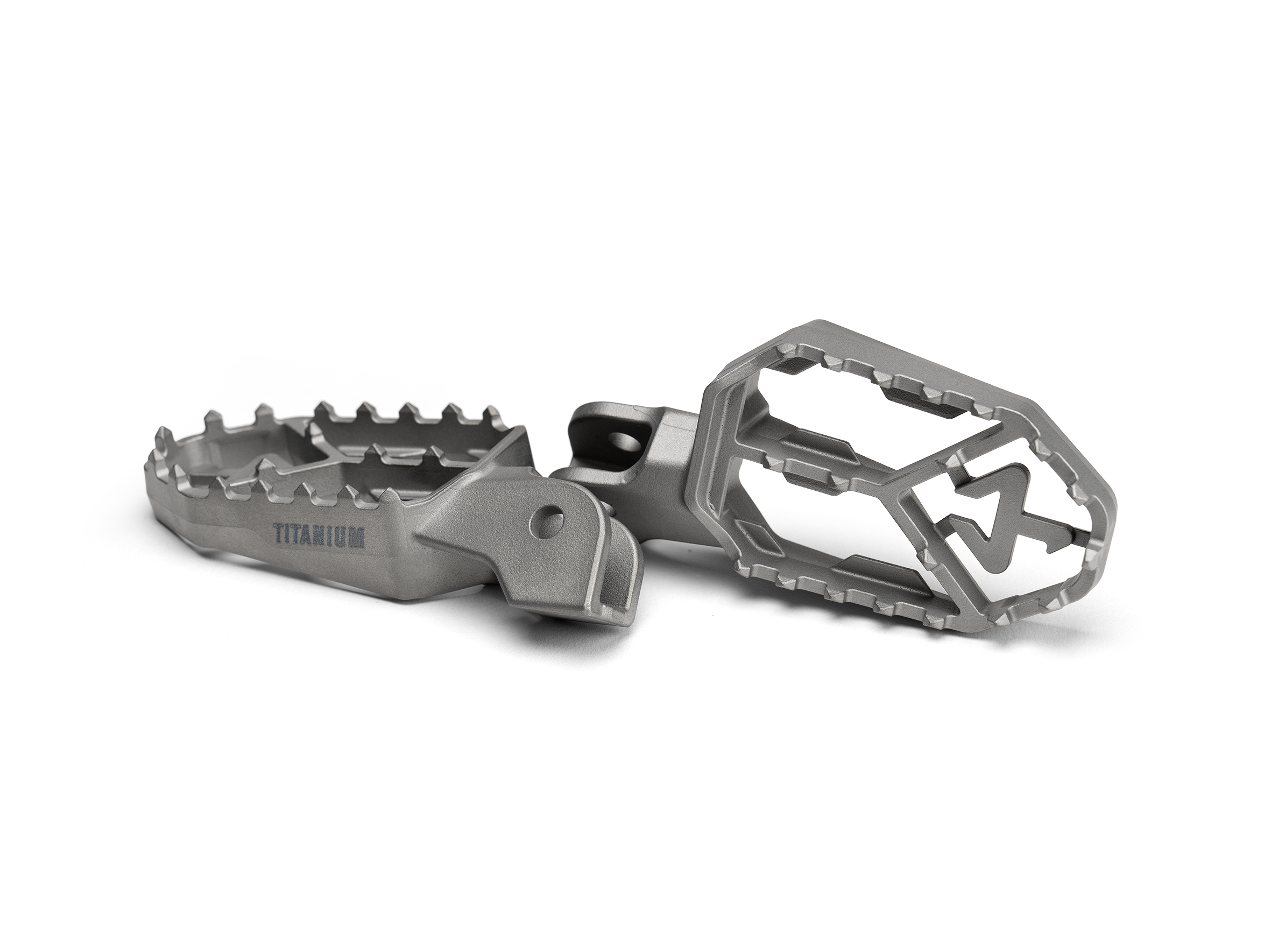 Akrapovic Adventure Footpeg Set (Titanium) – BMW