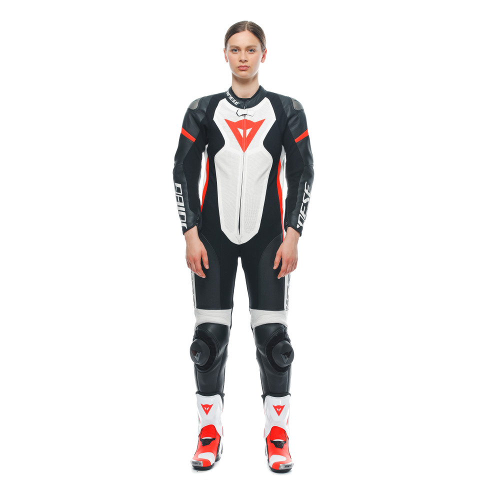 Dainese Grobnik - WOMEN'S 1-Piece Motorcycle Perforated Leather Suit