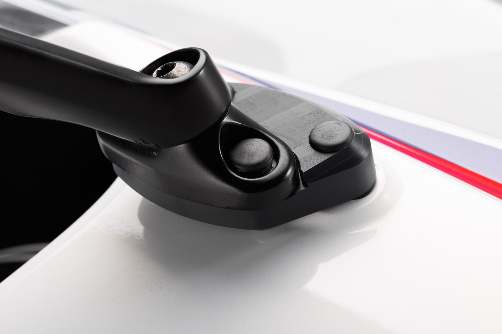 SW-Motech Mirror Extension Profile. Black. CBR Models.