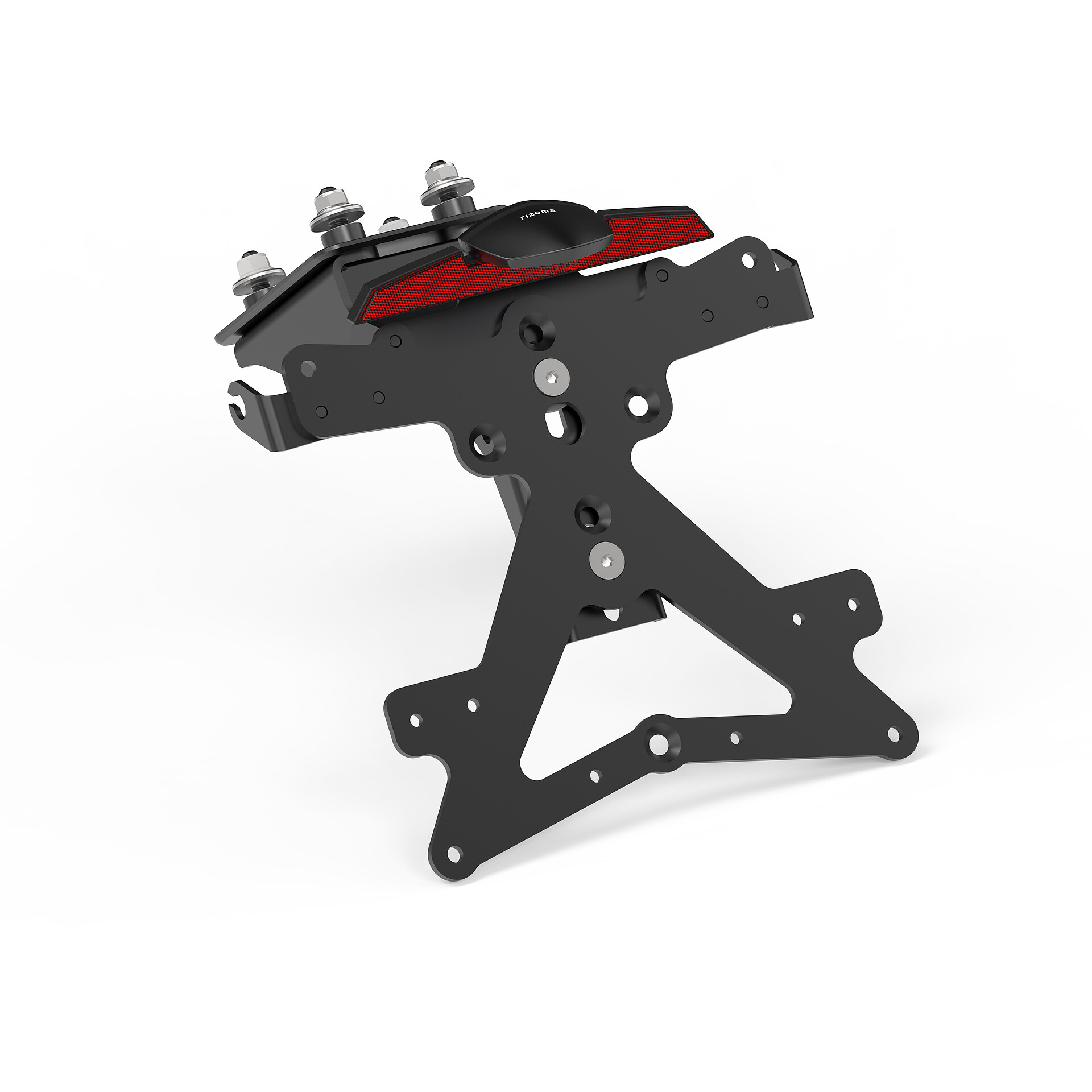 Fox license plate support kit