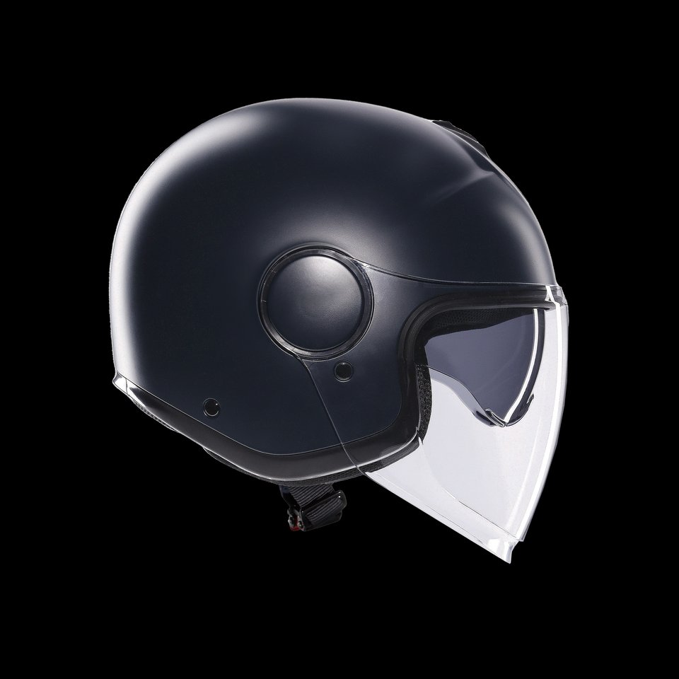 ETERES MONO MATT OTTANIO - MOTORBIKE OPEN FACE HELMET E2206
