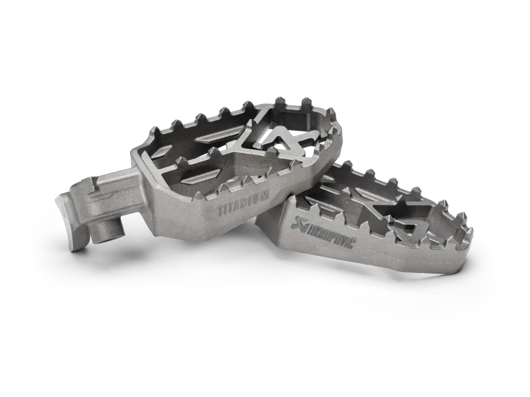 Akrapovic Adventure Footpeg Set (Titanium) – Yamaha Ténéré 700