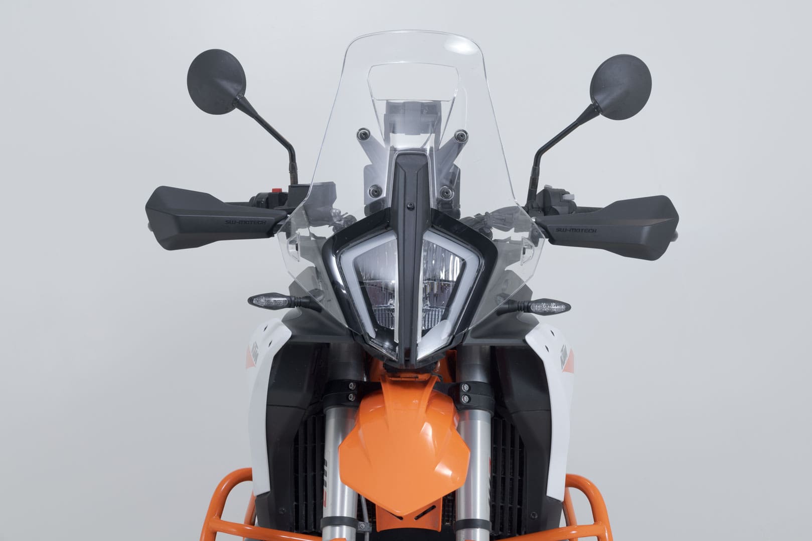 SW-Motech Sport Handguard KIT Black. Ducati / KTM Models.