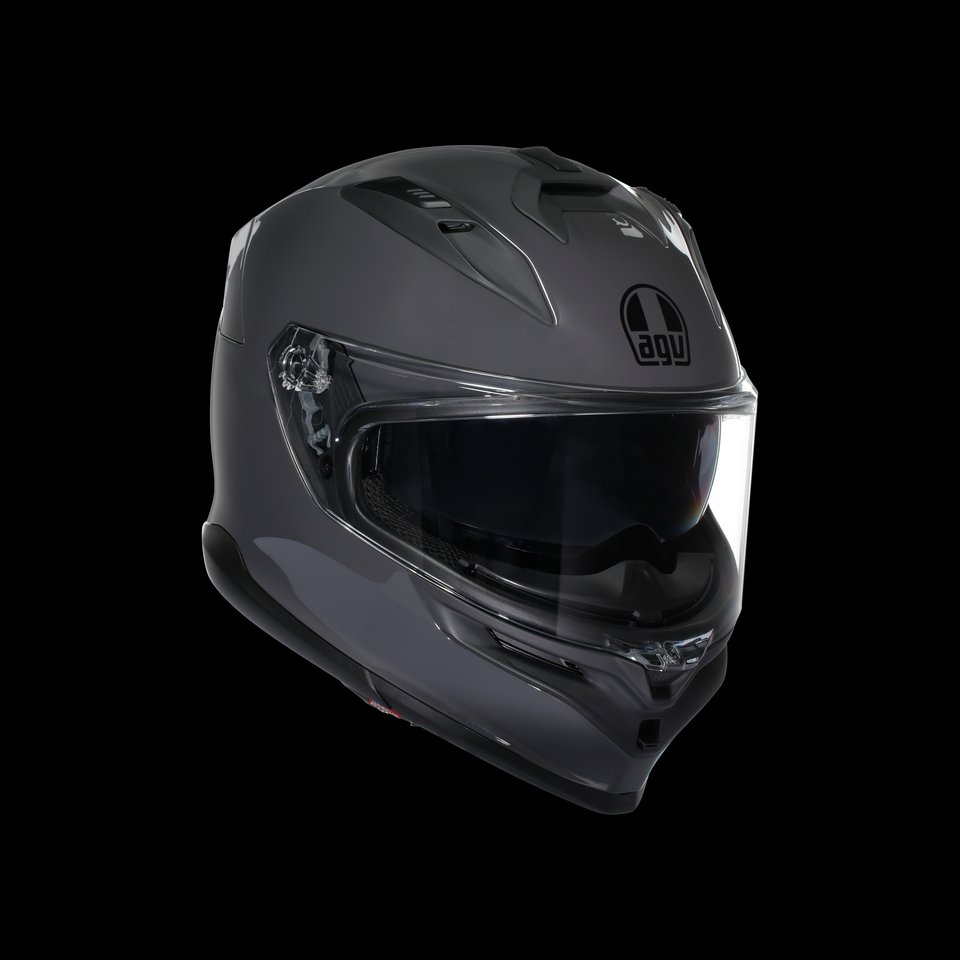 K7 MPLK MONO EVO GREY - MOTORBIKE FULL FACE HELMET E2206