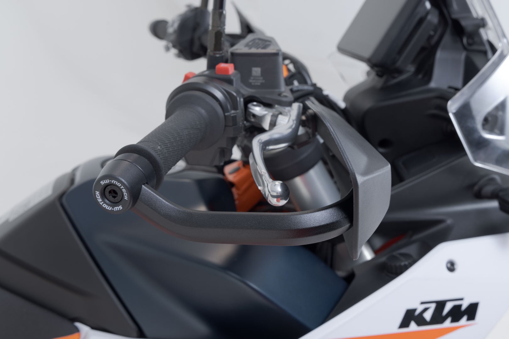 SW-Motech Sport Handguard KIT Black. Ducati / KTM Models.