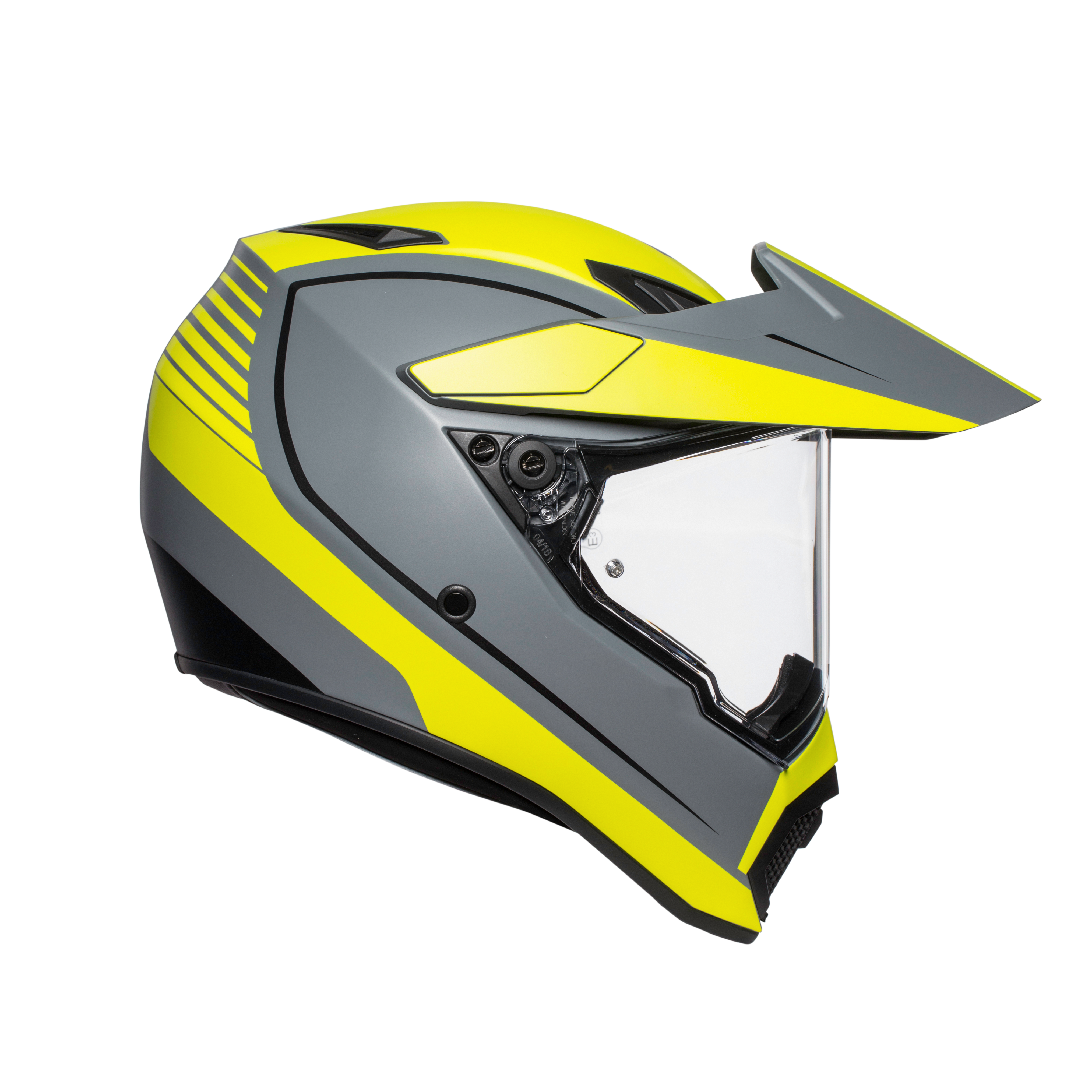 AX9 AGV MULTI PLK PAC.R.M. GREY/YELLOW F./BLACK