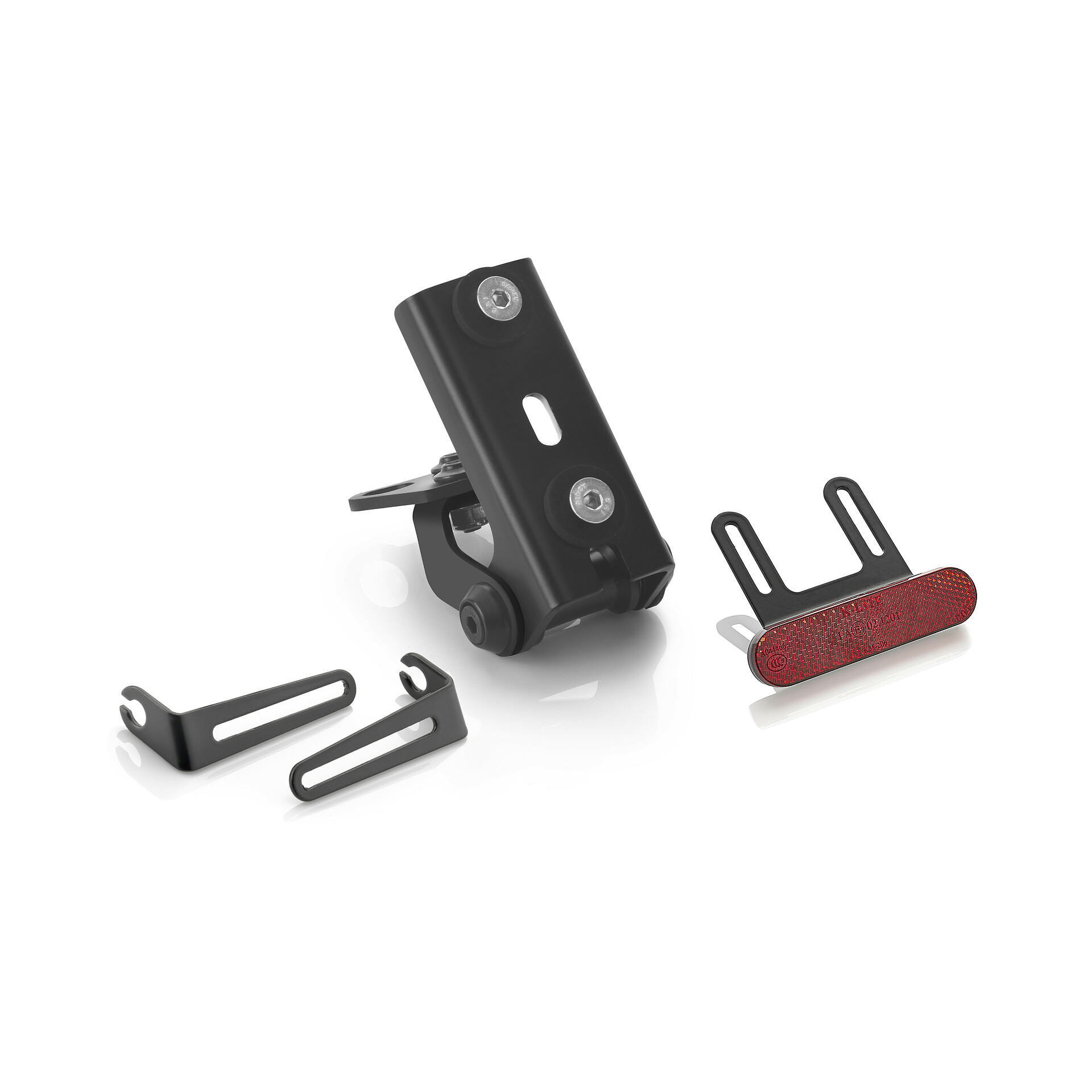 License plate support kit