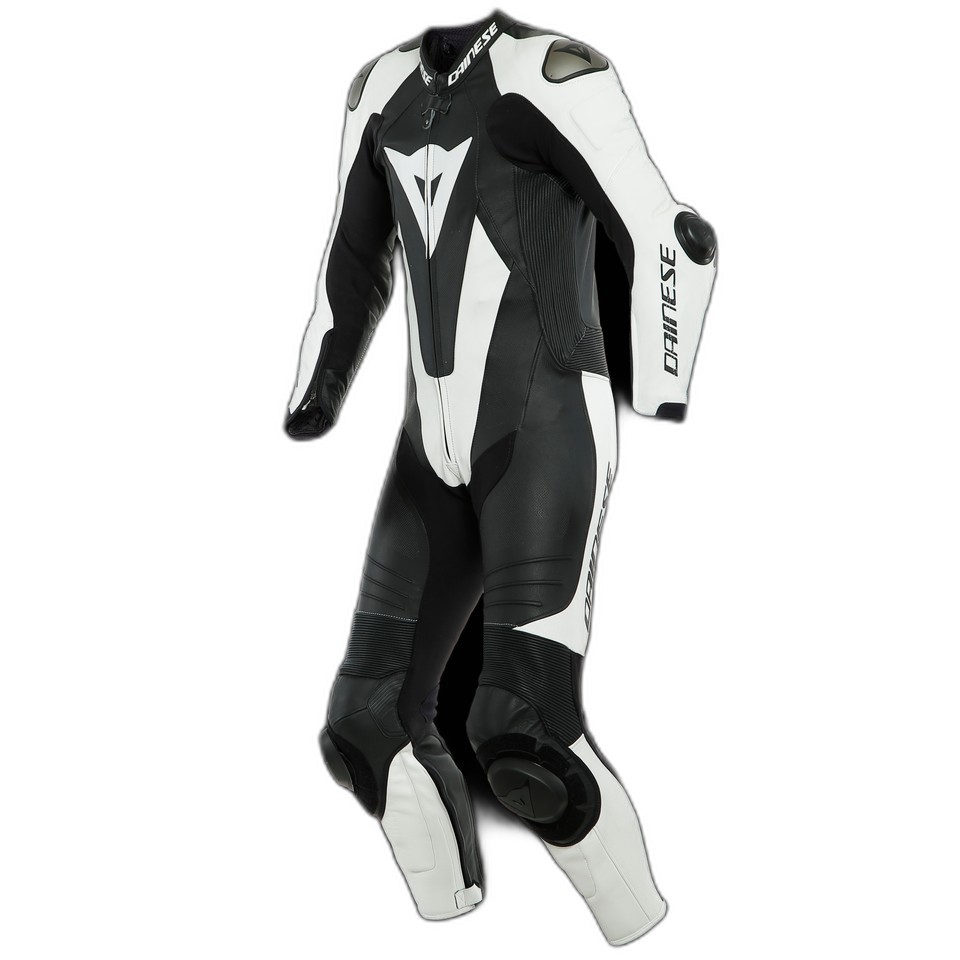 Dainese Laguna Seca 5 - Men's 1-piece Motorcycle Perforated Leather Suit (short/tall)