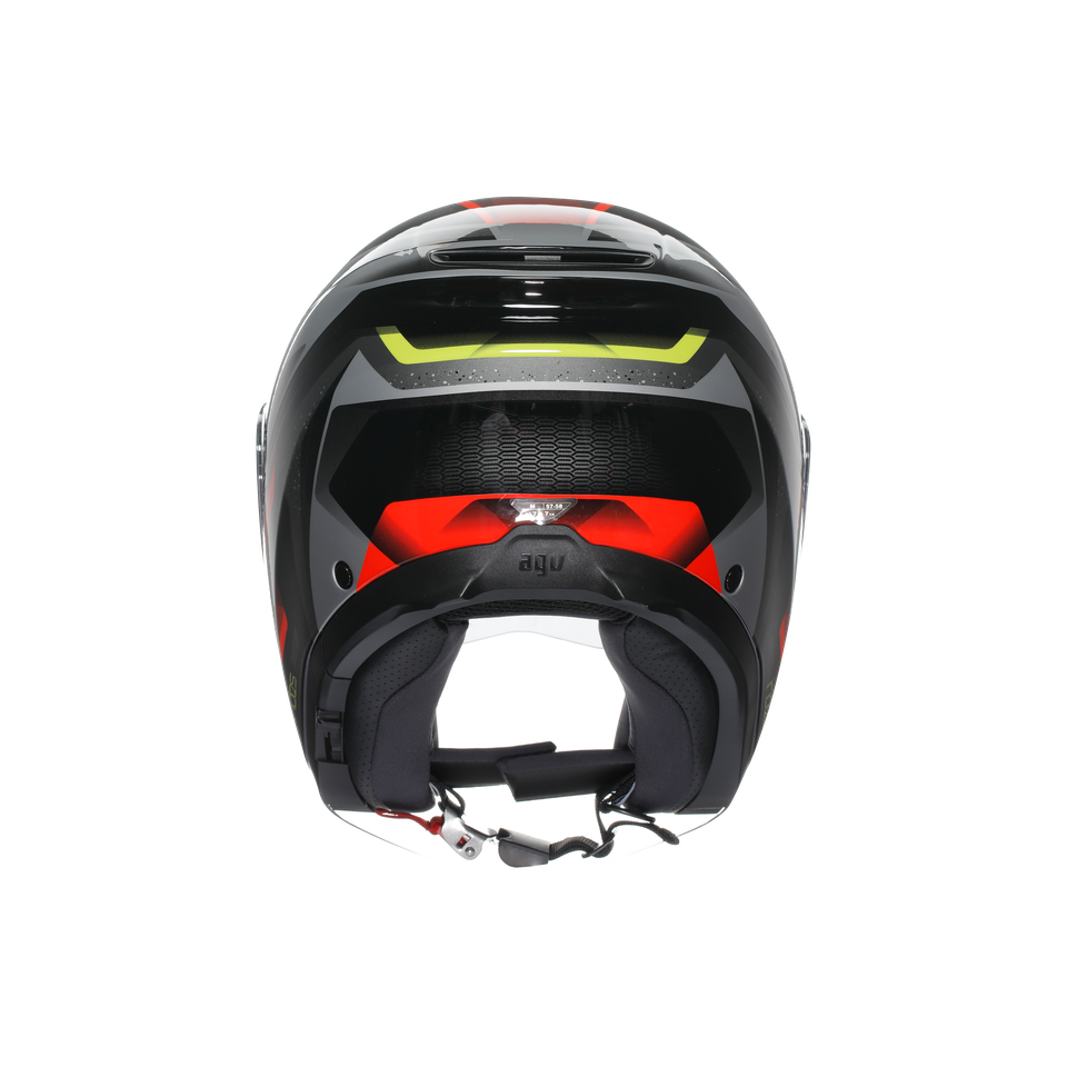 AGV Irides E2206 - Zurigo Black/red/yellow Fluo