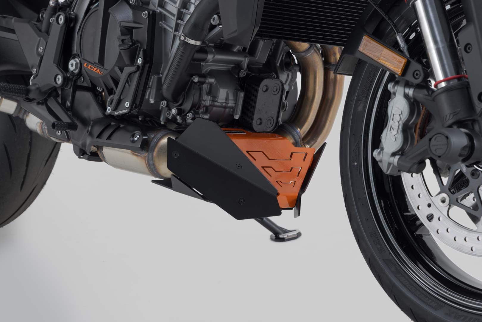 Predný spojler SW-Motech, oranžovo-čierny. KTM 990 Duke (23-).