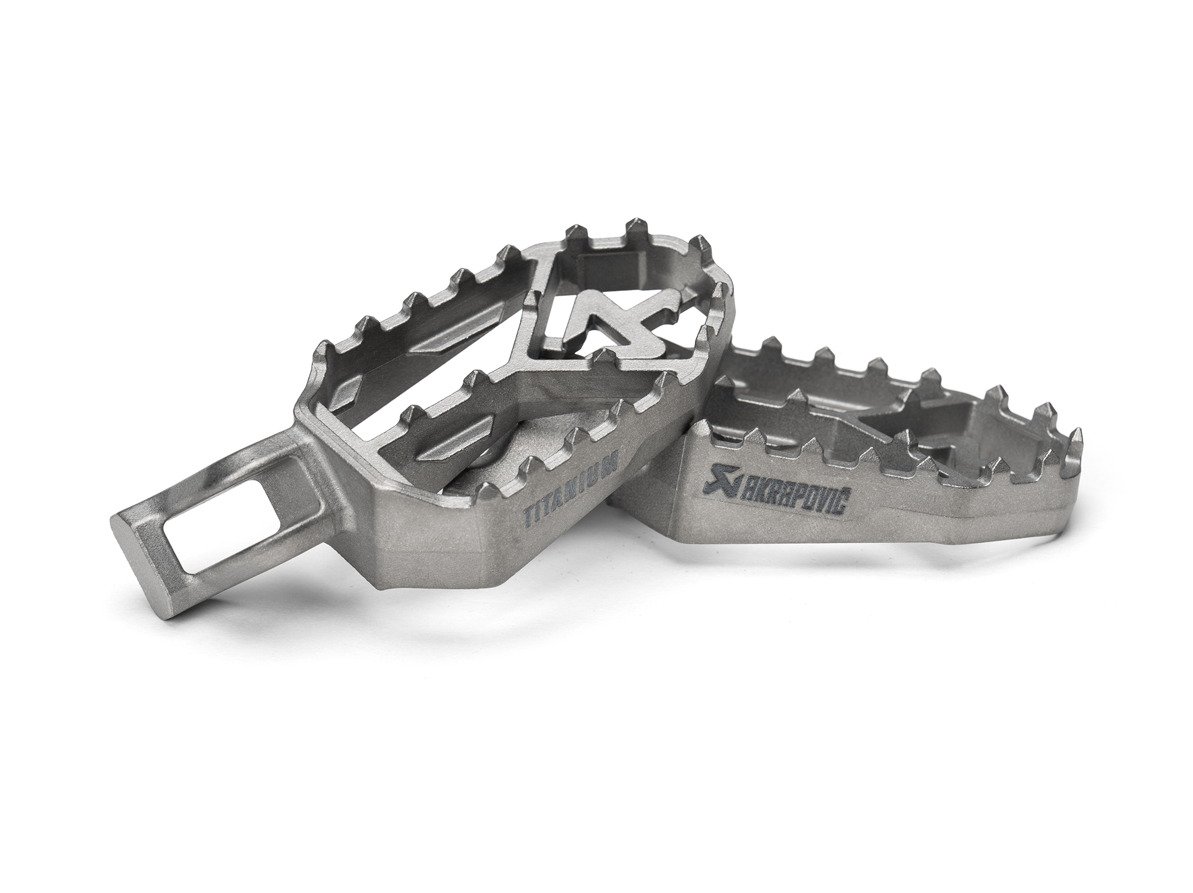 Akrapovic Adventure Footpeg Set (Titanium) – Triumph Tiger 1200 GT / RALLY / Tiger 800 XC/XR/XRx/XCx/XRT/XCA / Tiger 850 / 900