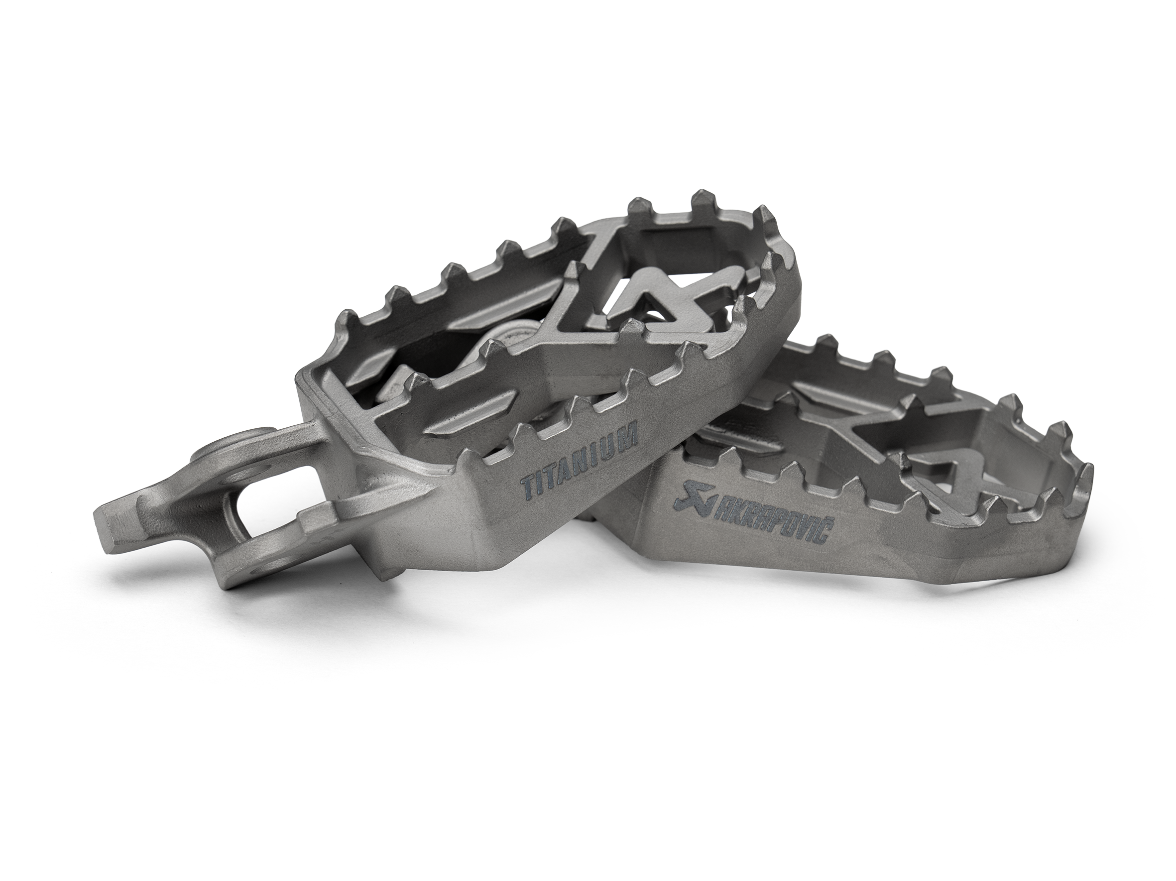 Akrapovic Adventure Footpeg Set (Titanium) – Honda