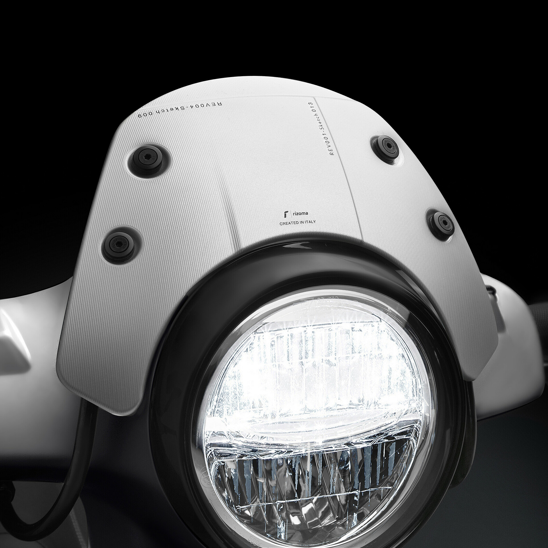 Headlight fairing with Mounting kit