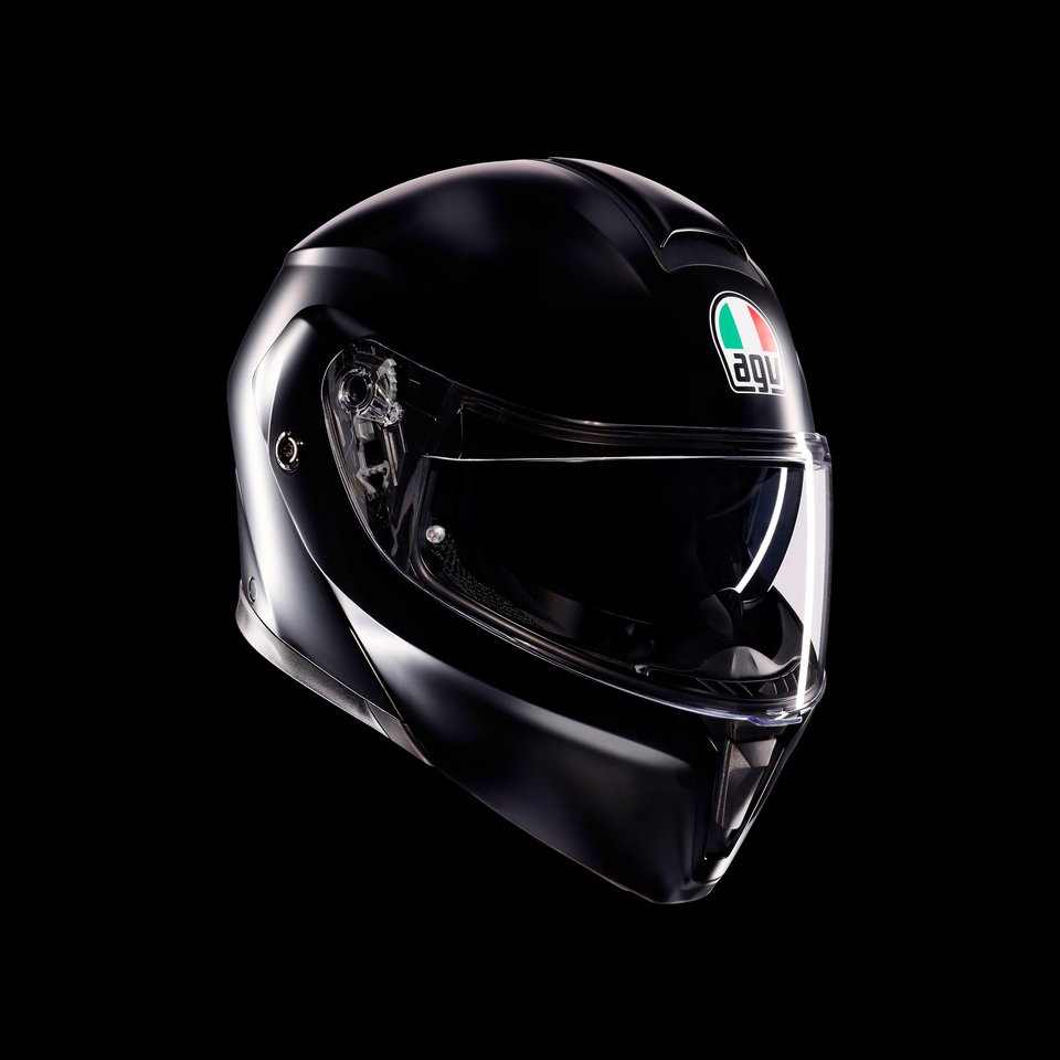 STREETMODULAR MONO MATT BLACK - MOTORBIKE FLIP UP HELMET E2206