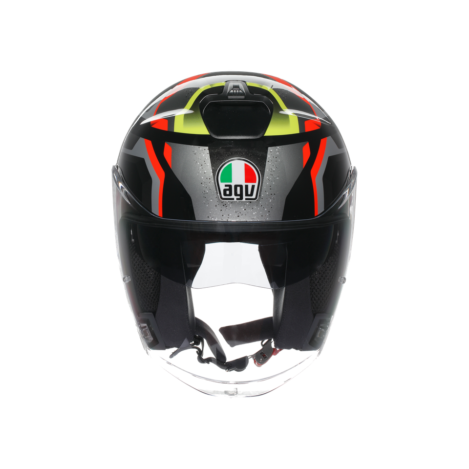 AGV Irides E2206 - Zurigo Black/red/yellow Fluo