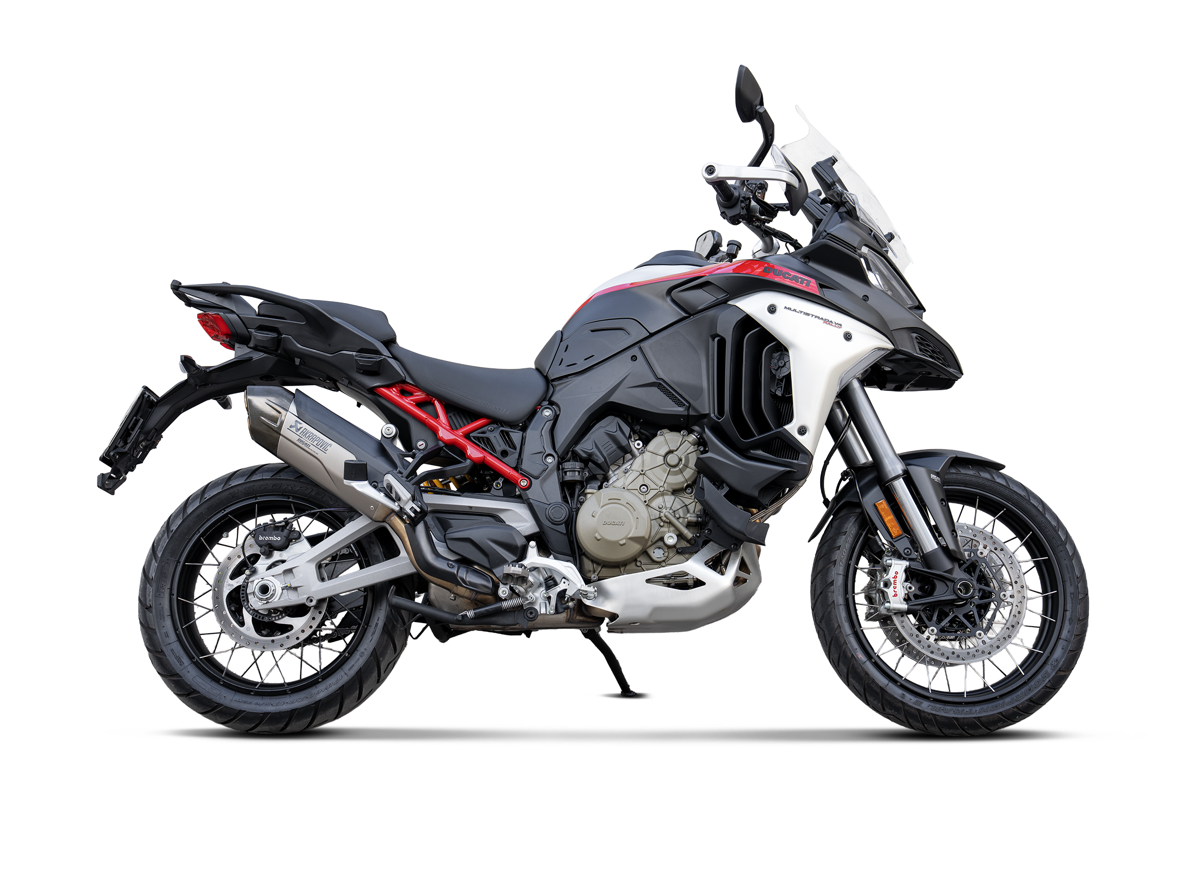 Akrapovic Adventure Footpeg Set (Titanium) – Ducati Multistrada V2 / S / Multistrada V4 / S / RS / RALLY
