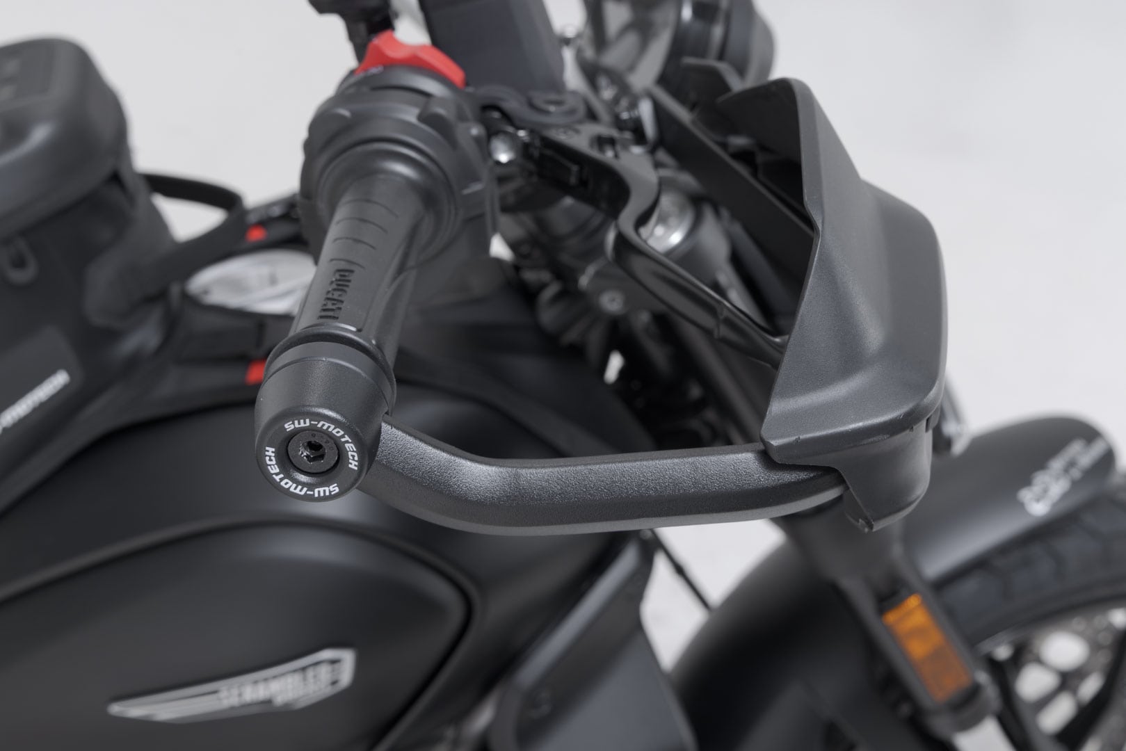 SW-Motech Adventure Handguard KIT Black. Ducati Scrambler (14-).