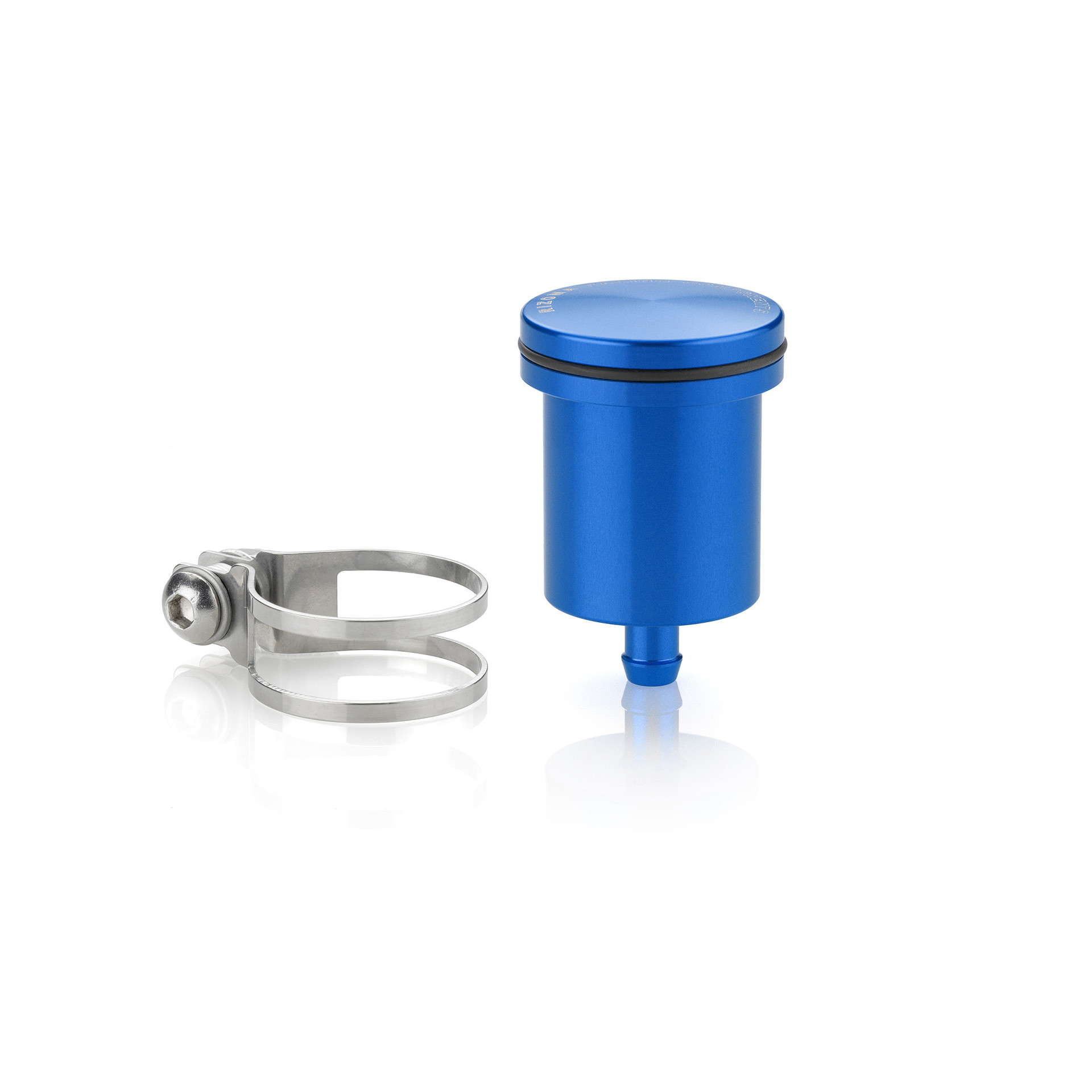 Rear brake fluid reservoir