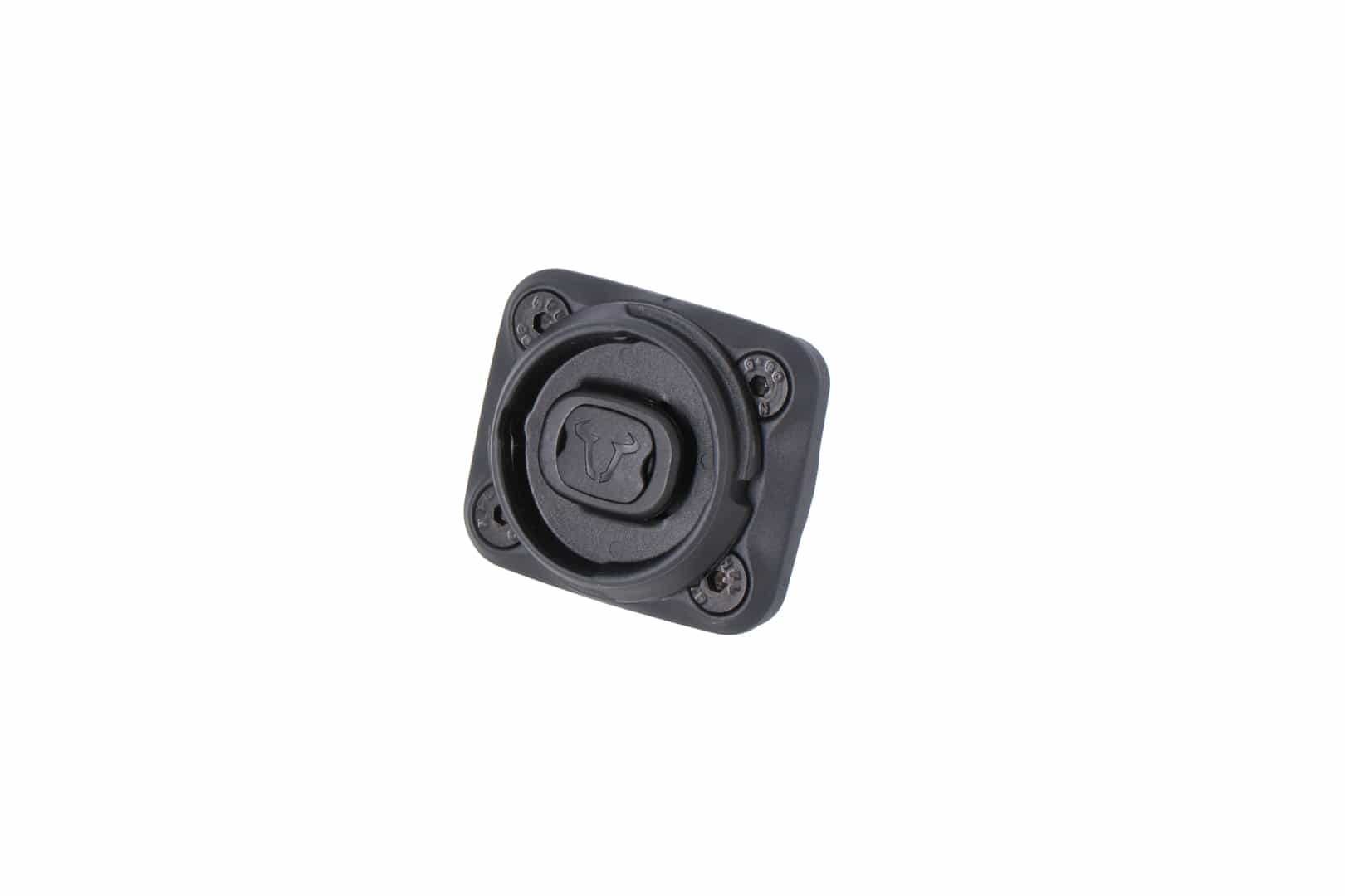 SW-Motech T-lock Holder FOR Socket ARM Incl. 1" Ball. Black.