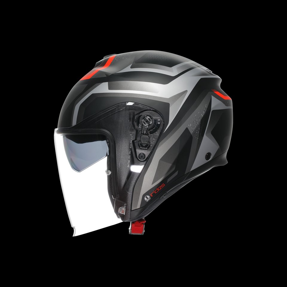 IRIDES AGV E2206 - ZURIGO MATT BLACK/GREY