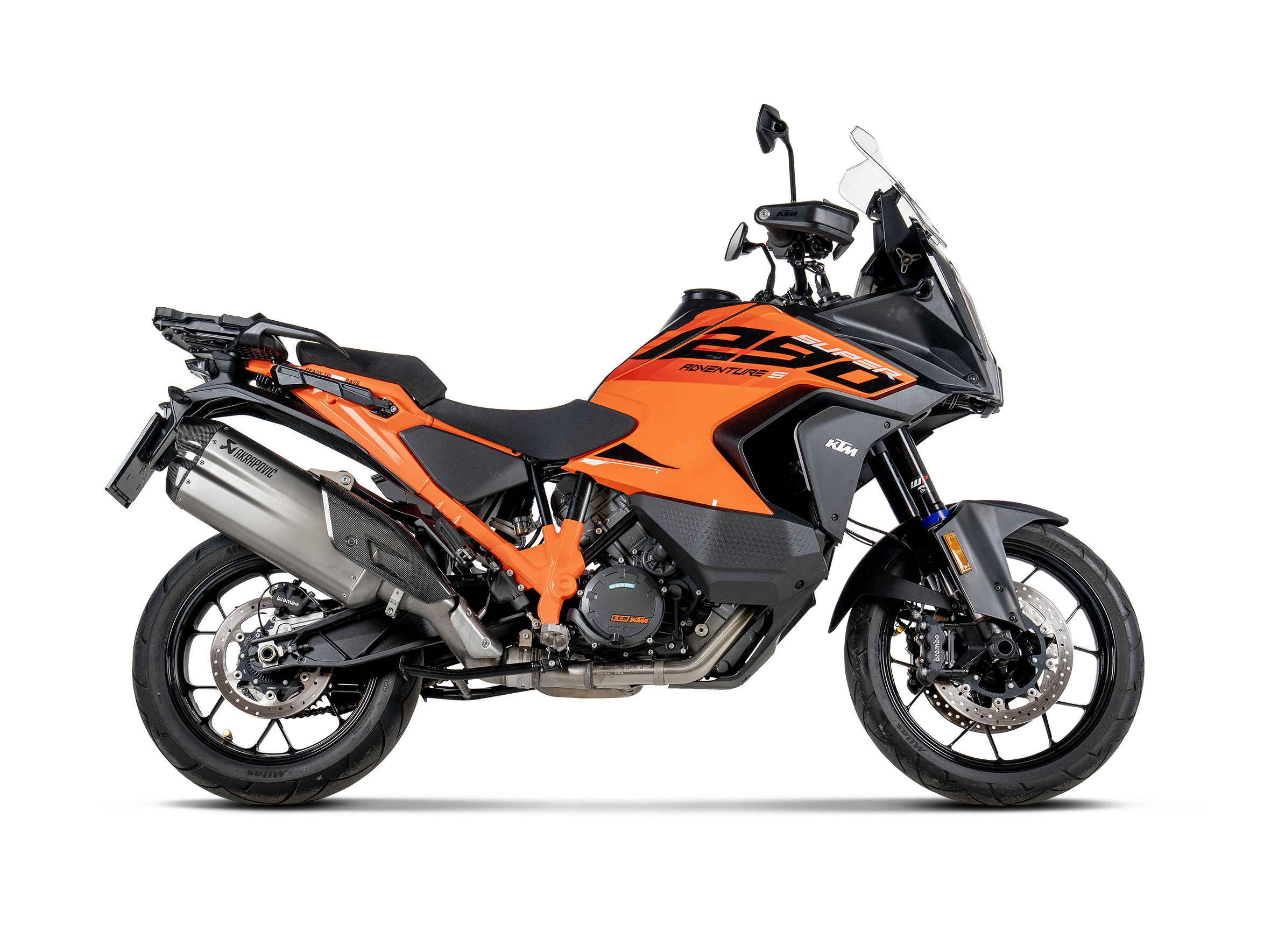 Akrapovic Adventure Footpeg Set (Titanium) – GASGAS / Husqvarna / KTM