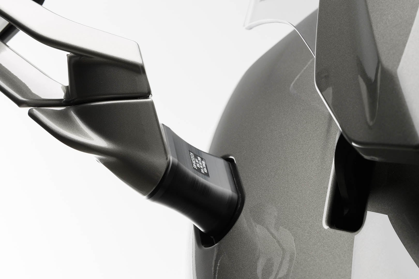 SW-Motech Mirror Extension Profile. Black. Yamaha Fjr1300 (06-).