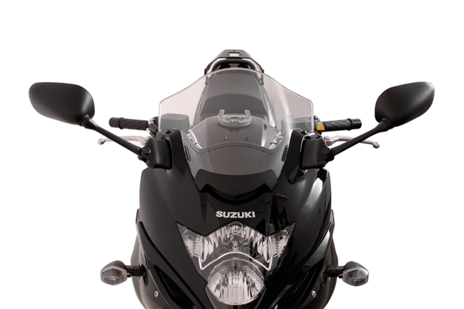SW-Motech Mirror Extension Profile. Black. Suzuki. GSF 650 S. 09-.