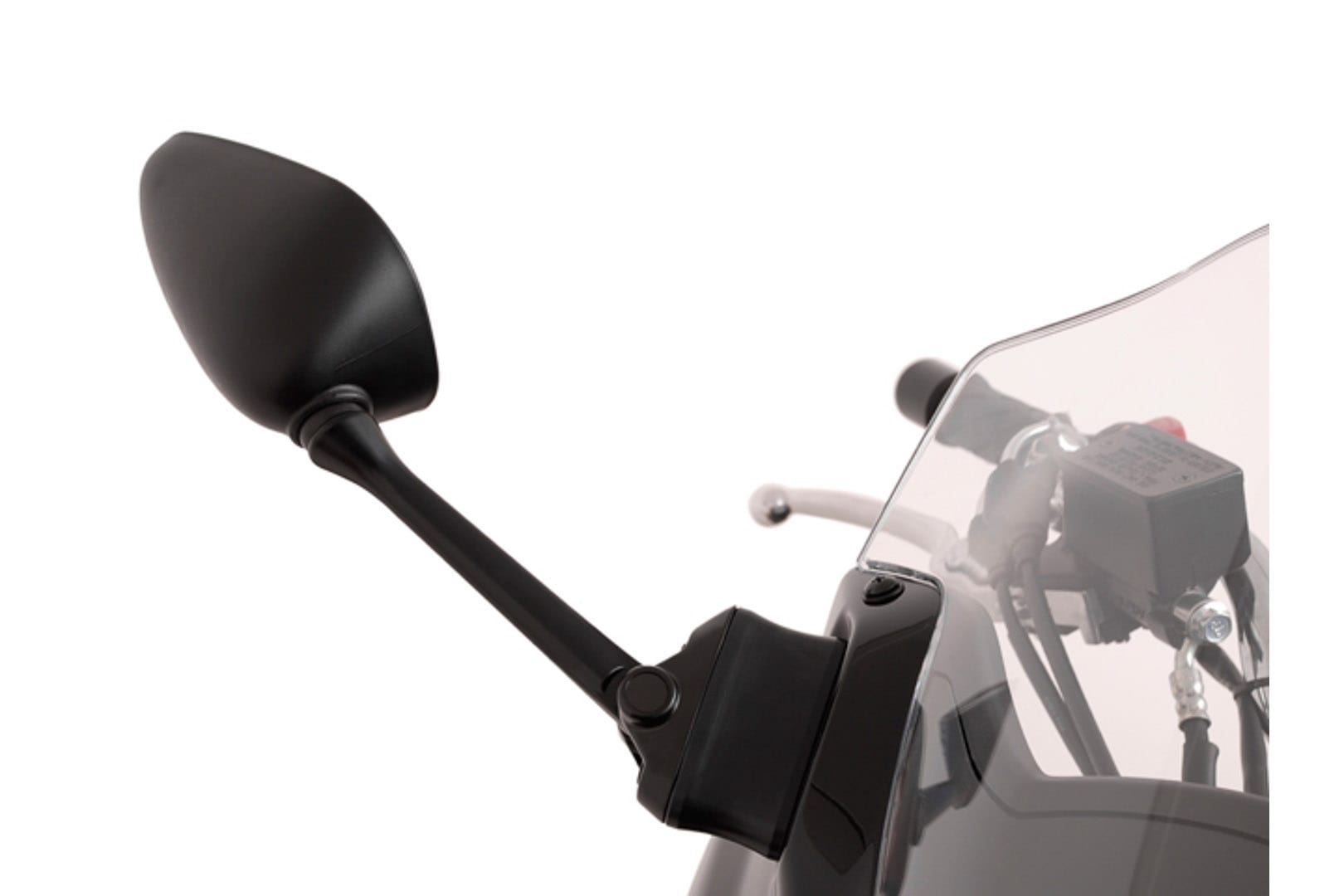 SW-Motech Mirror Extension Profile. Black. Suzuki. GSF 650 S. 09-.