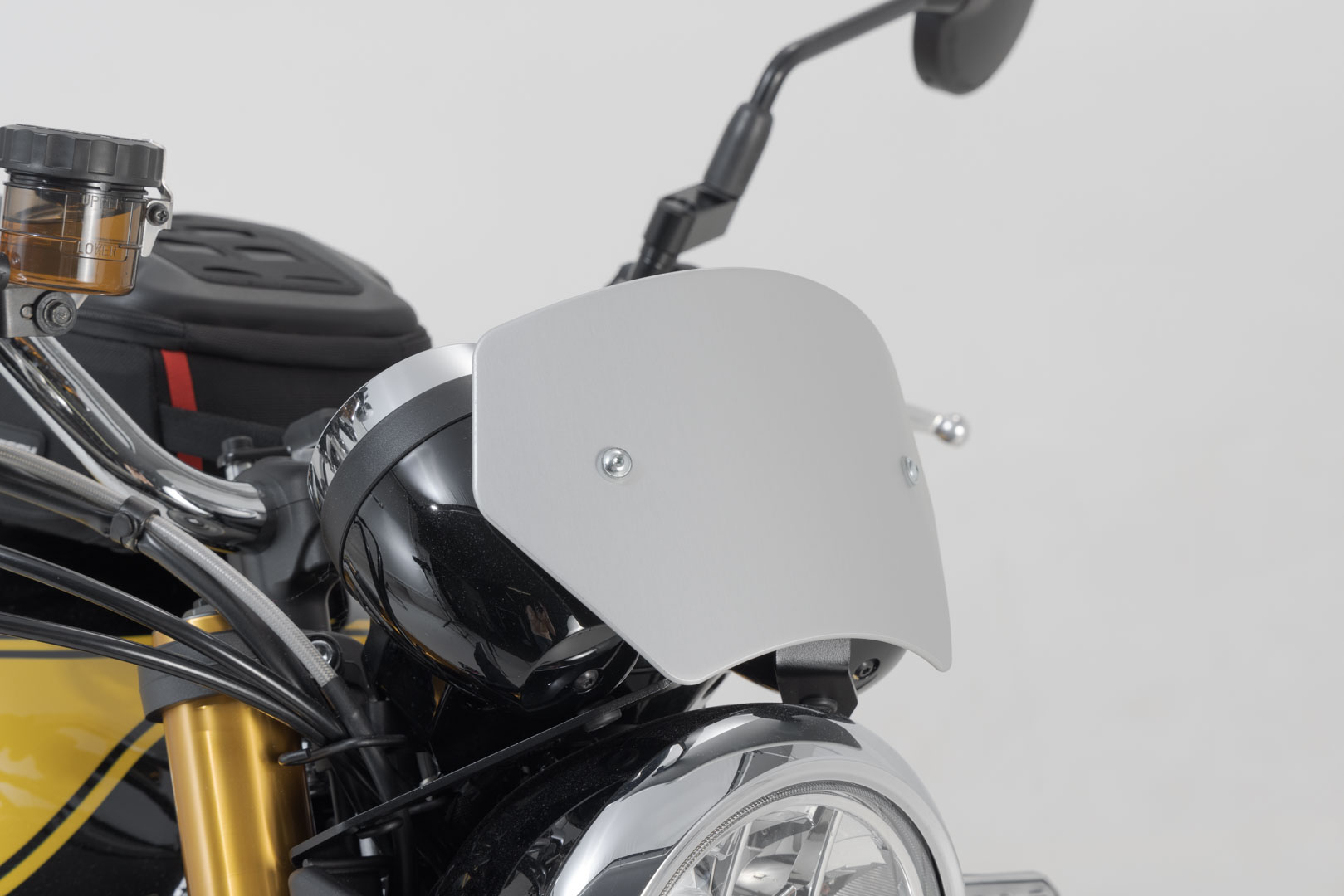 SW-Motech Windscreen B-stock Silver. Kawasaki Z900rs (17-) / SE (21-).