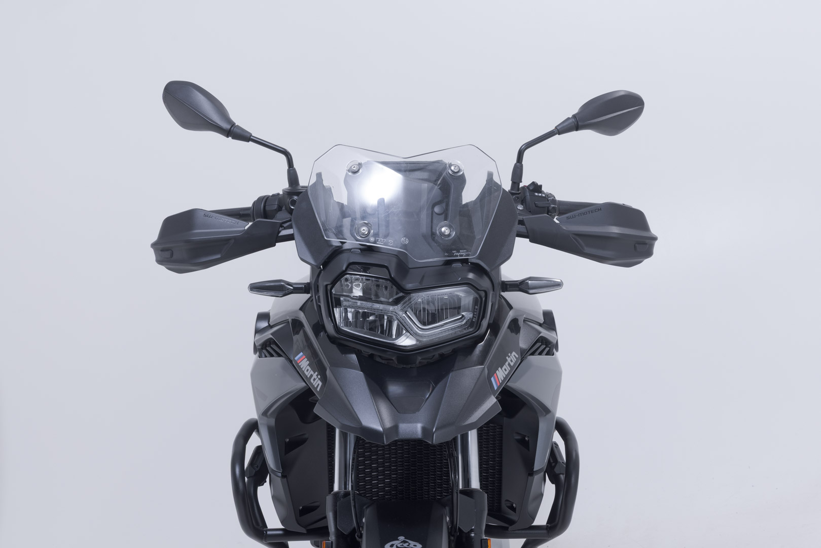 SW-Motech Adventure Handguard KIT Black. BMW F750 GS (17-).