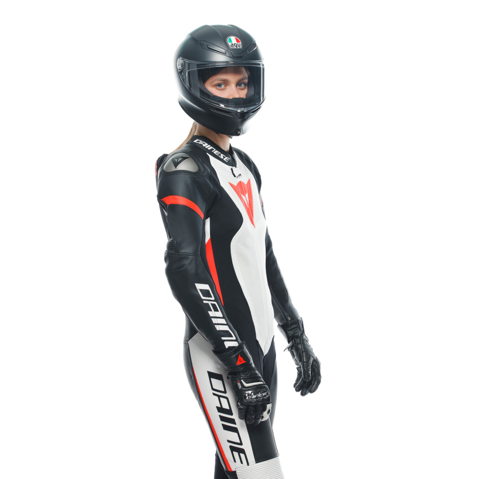 Dainese Grobnik - WOMEN'S 1-Piece Motorcycle Perforated Leather Suit