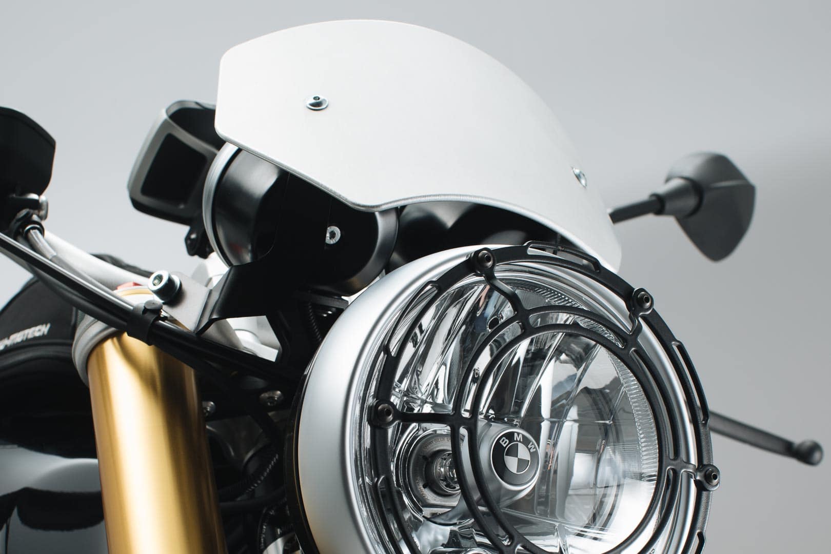 SW-Motech Windscreen Silver. BMW R Ninet (14-).