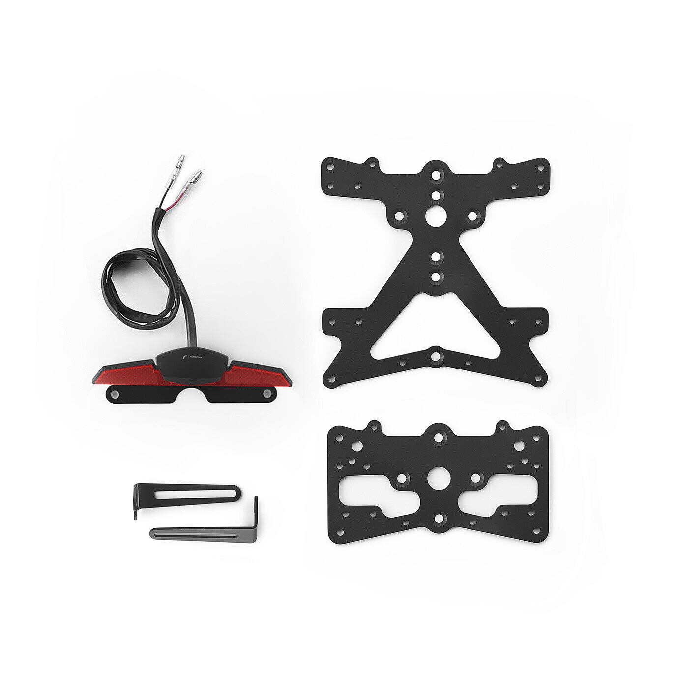 Fox license plate support kit