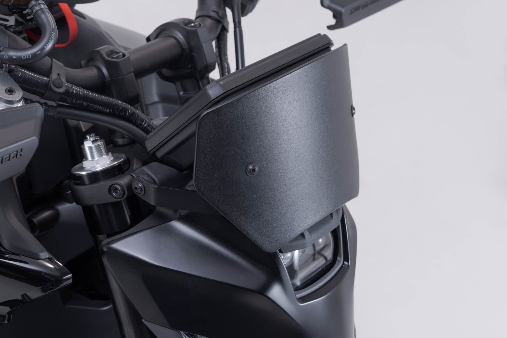 SW-Motech Windscreen Black. Yamaha Mt-09/sp (23-), Mt-09 Y-amt (24-).