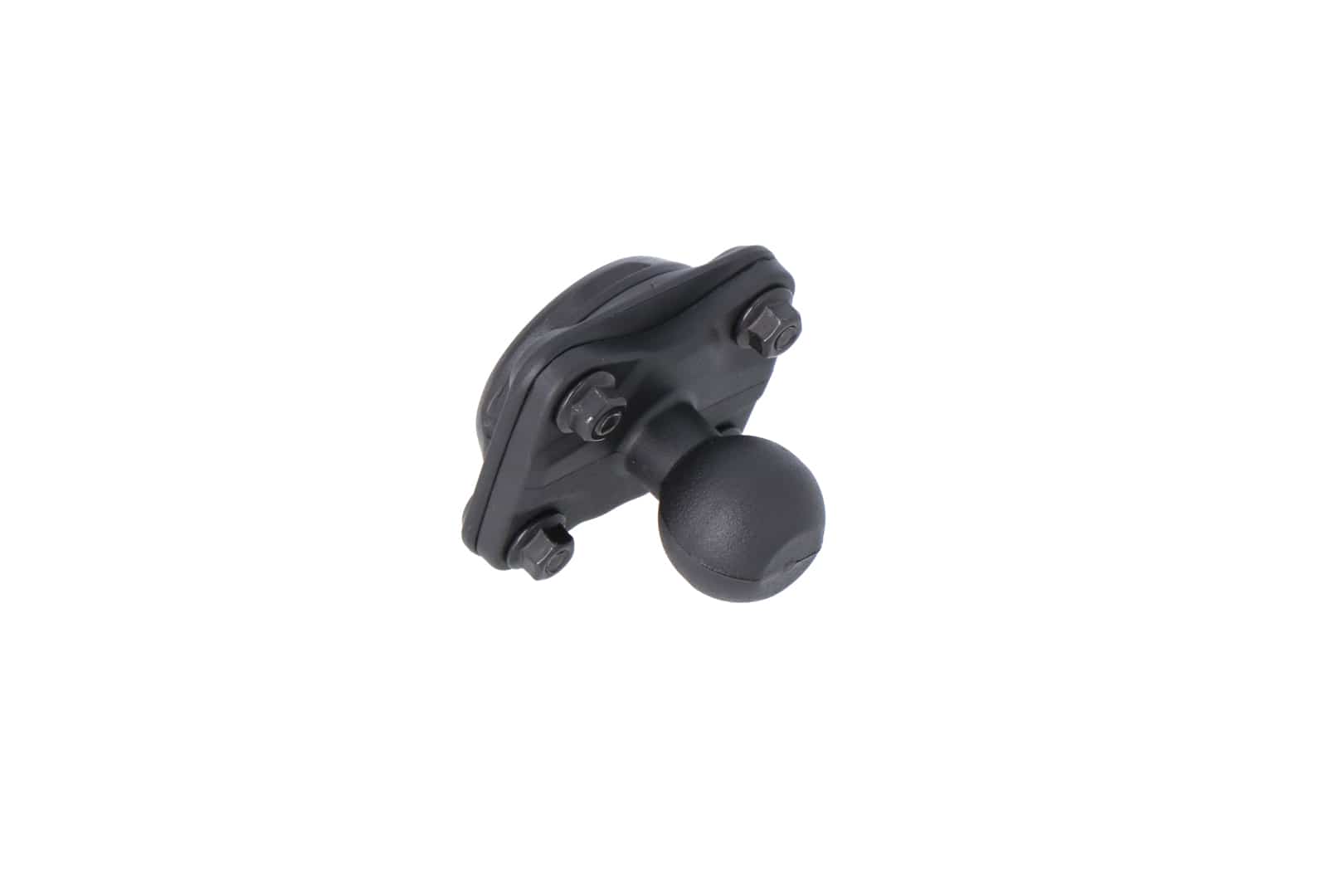 SW-Motech T-lock Holder FOR Socket ARM Incl. 1" Ball. Black.