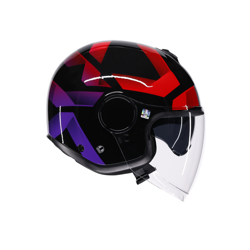 AGV Eteres E2206 - Camogli Black/red/purple