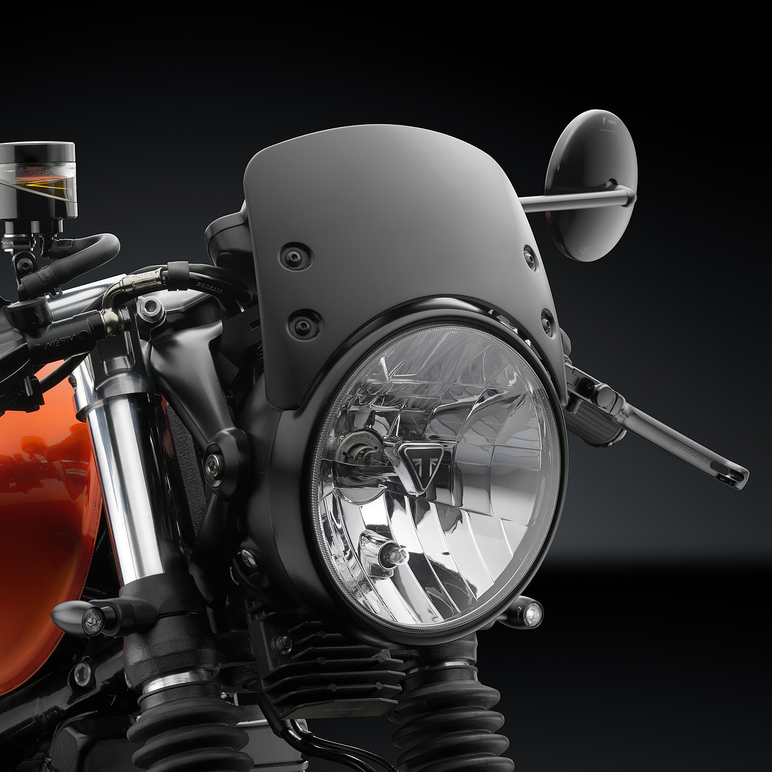 Low headlight fairing