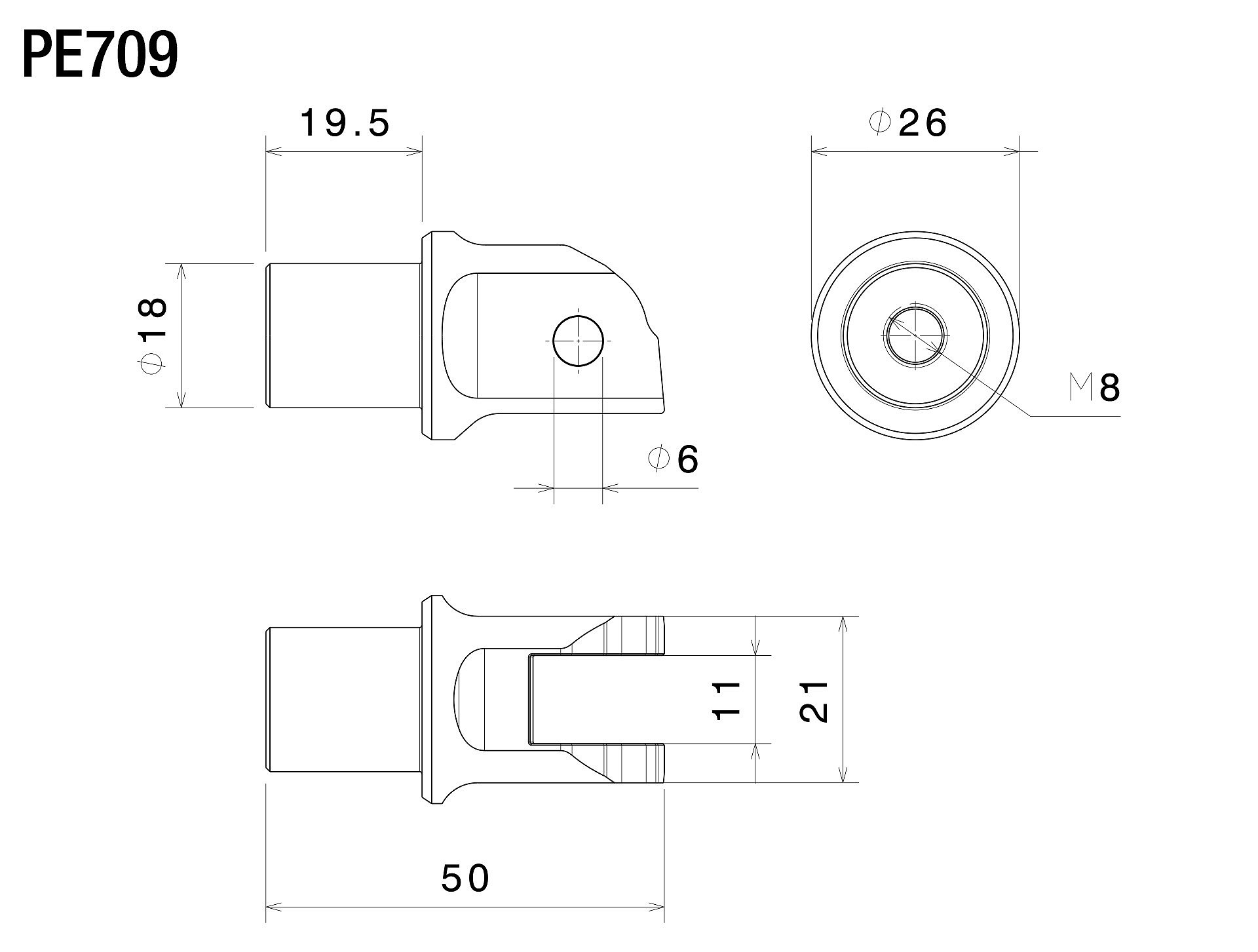 Rizoma peg mounting kit
