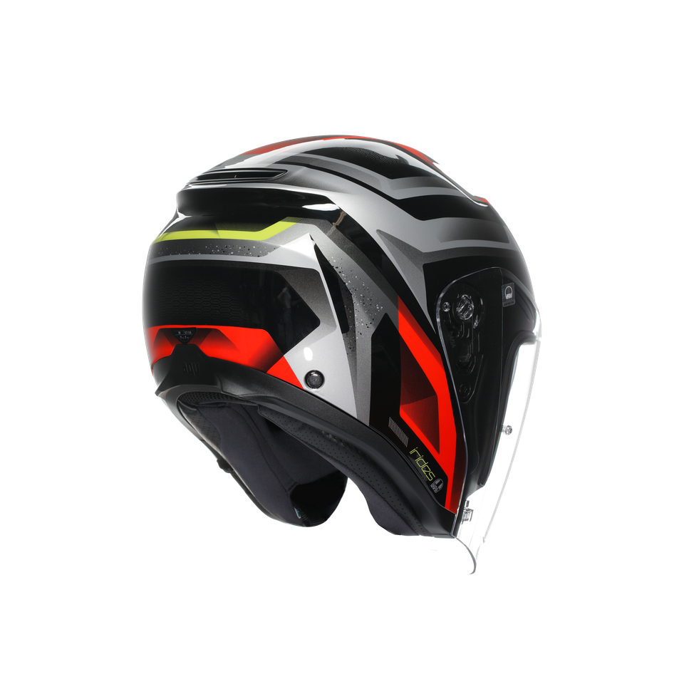 AGV Irides E2206 - Zurigo Black/red/yellow Fluo