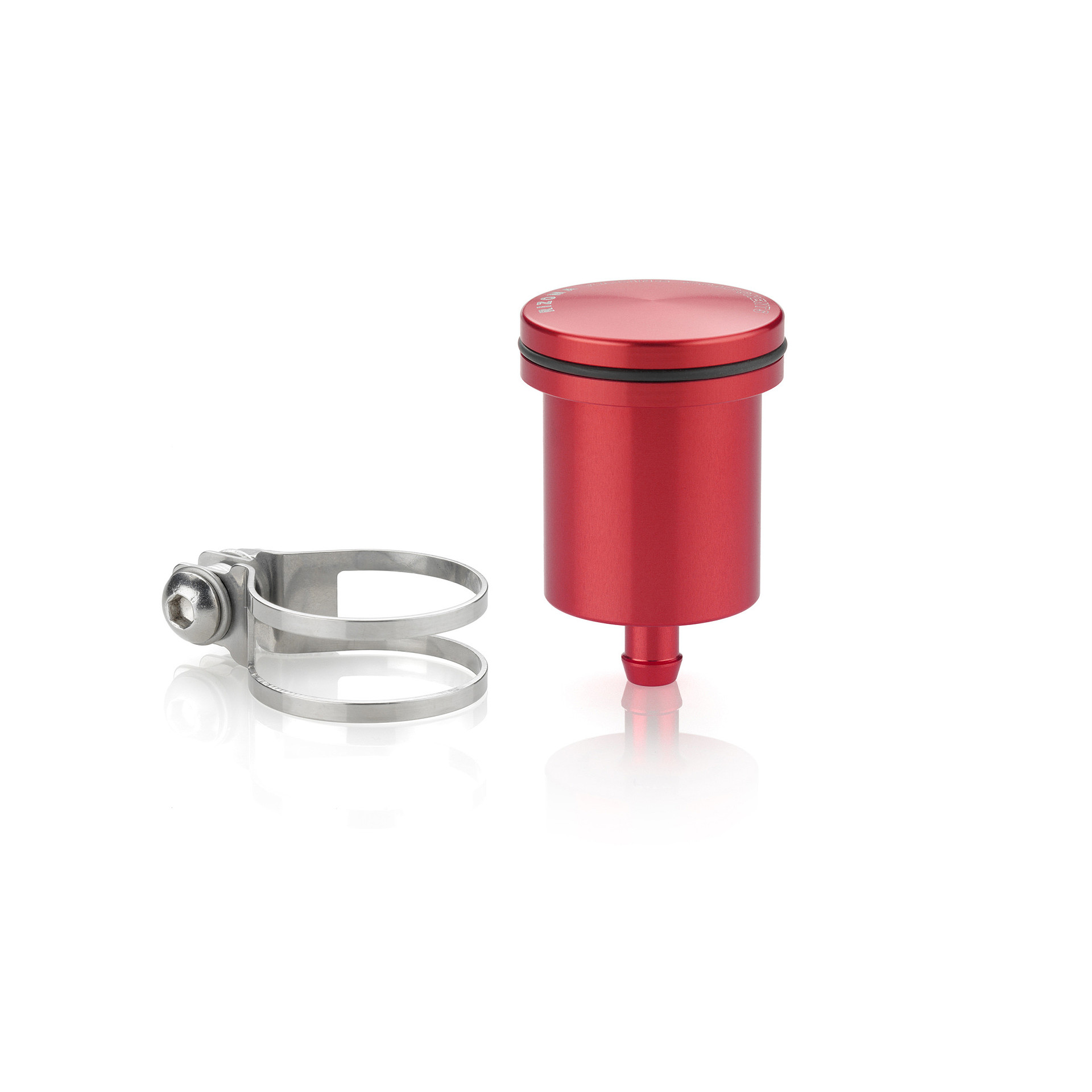 Rear brake fluid reservoir