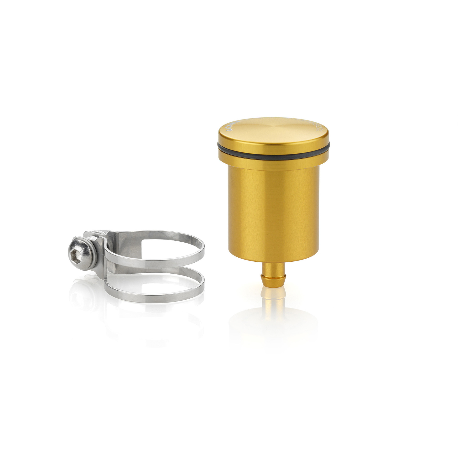 Rear brake fluid reservoir
