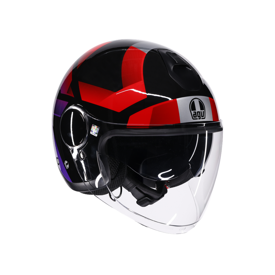 AGV Eteres E2206 - Camogli Black/red/purple