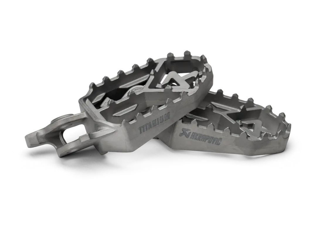 Akrapovic Adventure Footpeg Set (Titanium) – Honda