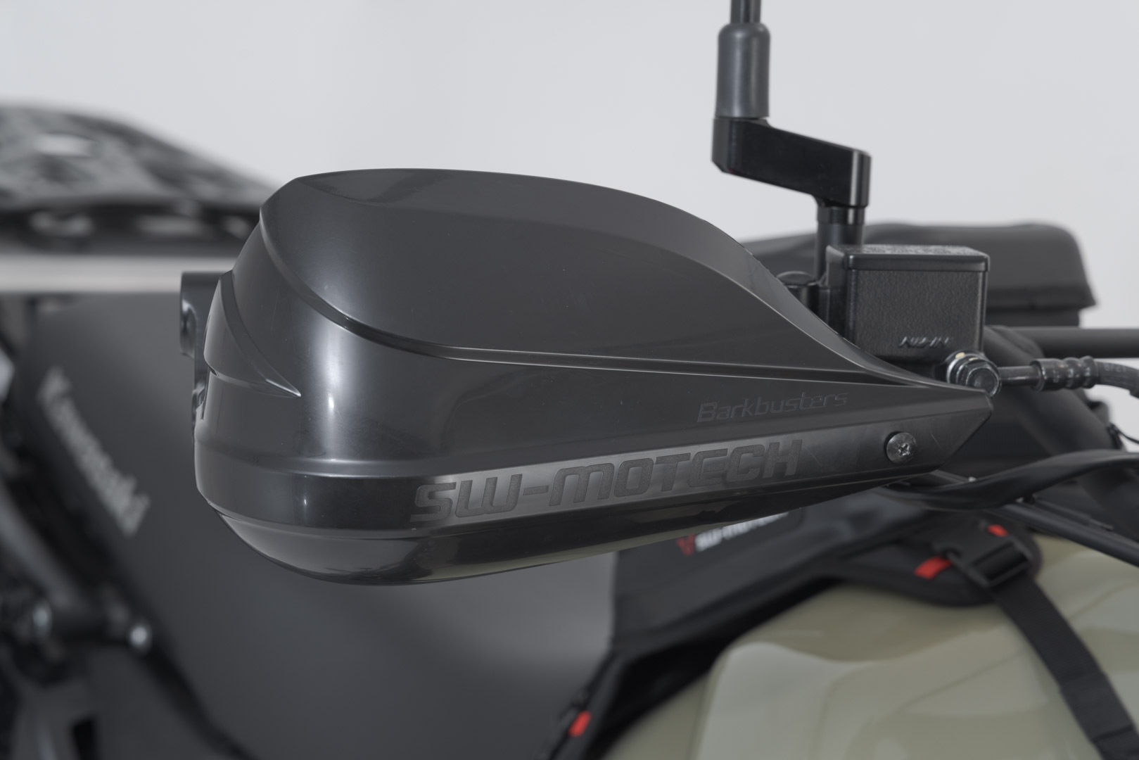 SW-Motech Bbstorm Handguard KIT Black. Kawasaki KLR 650 (22-).