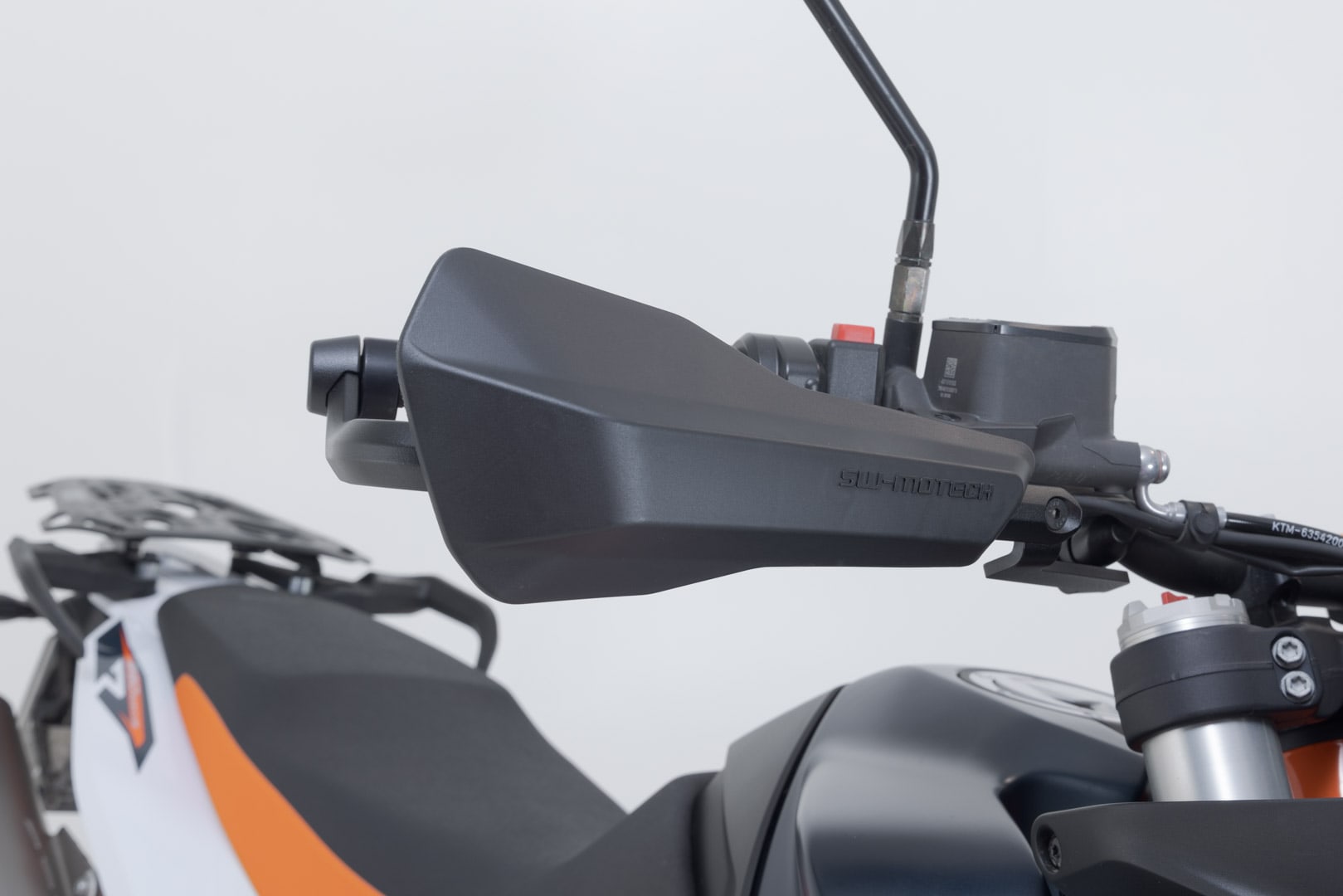 SW-Motech Sport Handguard KIT Black. Ducati / KTM Models.