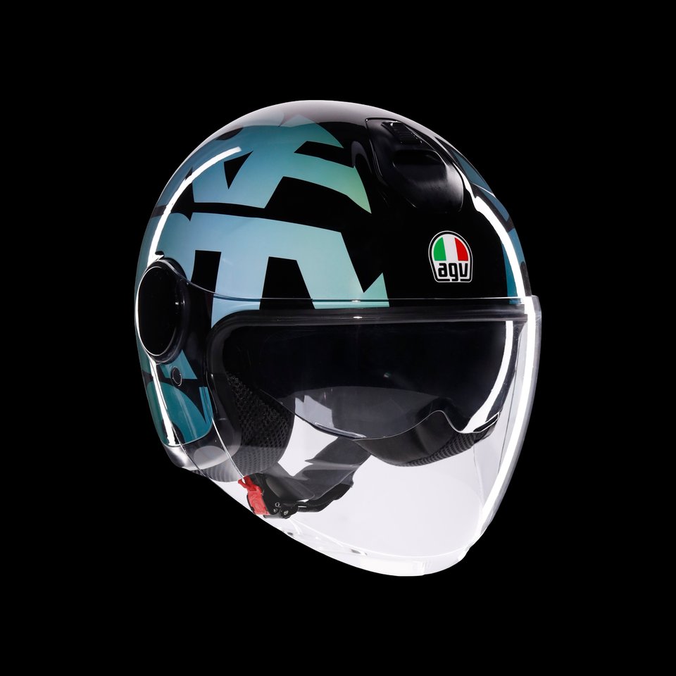 ETERES LIDO 46 - MOTORBIKE OPEN FACE HELMET E2206