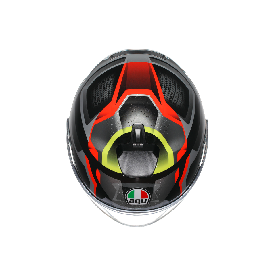 AGV Irides E2206 - Zurigo Black/red/yellow Fluo